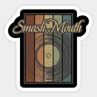 Smash Mouth Vynil Silhouette Sticker